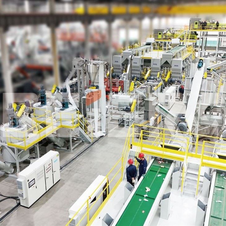 PET Bottle Washing And Recycling Machine